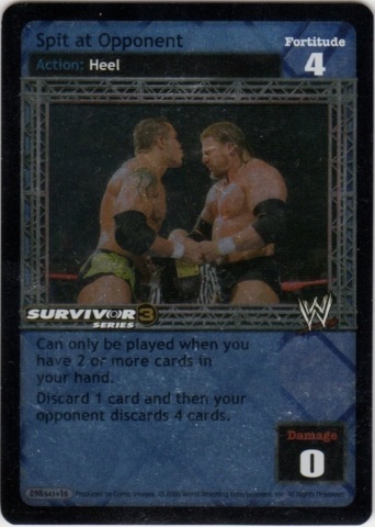 Spit at Opponent (SS3) Foil